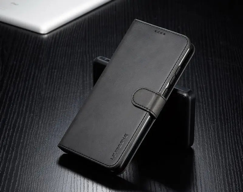 Leather case to protect the Huawei Honor with a wallet case function 