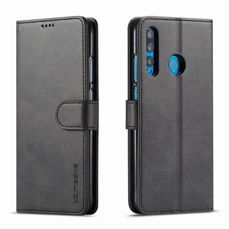 Leather case to protect the Huawei Honor with a wallet case function 