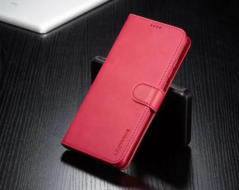 Leather case to protect the Huawei Honor with a wallet case function 