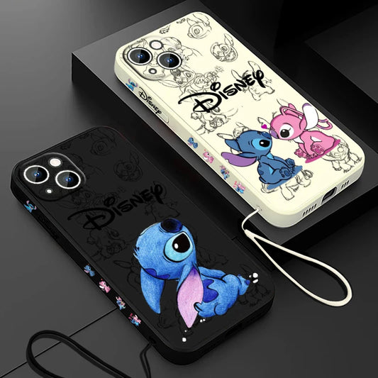 Disney Stitch Handyhülle für das iPhone mit einem Band