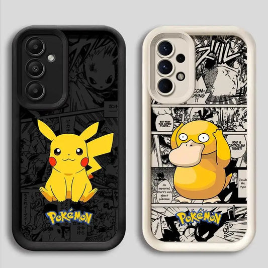 Pokemon Handyhülle für das Samsung Galaxy mit Pikachu oder Enton Disgn