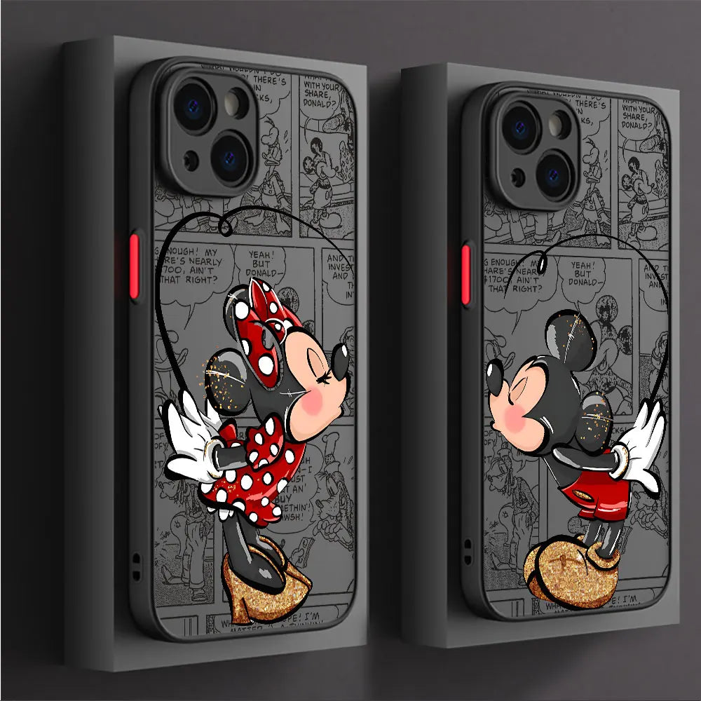 Disney Mickey Mouse and Minnie Mouse phone case for the iPhone 