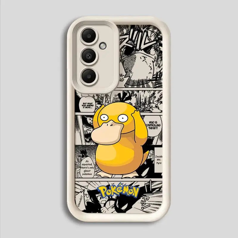 Pokemon Handyhülle für das Samsung Galaxy mit Pikachu oder Enton Disgn