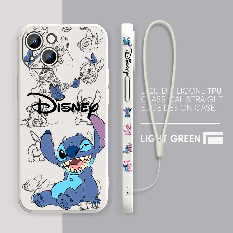 Disney Stitch Handyhülle für das iPhone mit einem Band