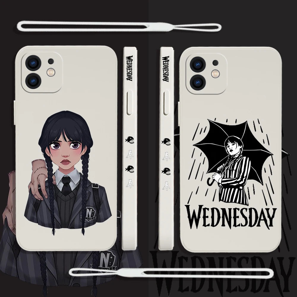 Wednesday Addams Handyhülle für das iPhone