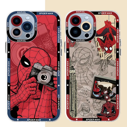 Marvel Spiderman (Artwork) Handyhülle für das iPhone