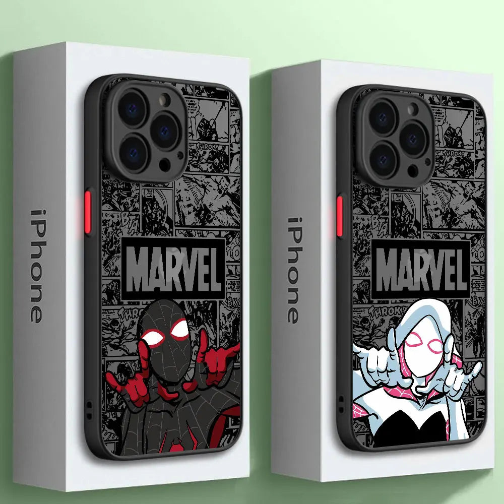 Handyhülle für das iPhone: Spiderman X Hello kitty