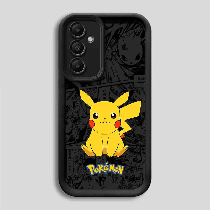 Pokemon Handyhülle für das Samsung Galaxy mit Pikachu oder Enton Disgn