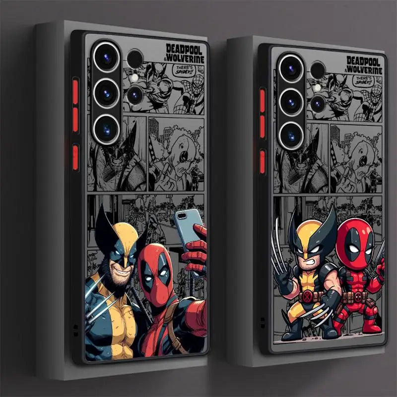 Deadpool X Wolverine Handyhülle fur das Samsung Galaxy