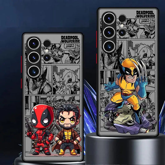 Deadpool X Wolverine Handyhülle fur das Samsung Galaxy